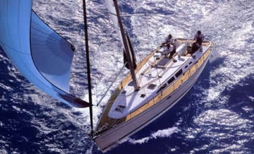 Sun Odyssey 43 sailing